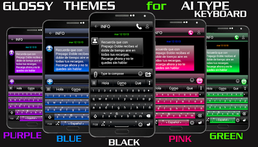 THEME FOR AI TYPE BLACK GREEN