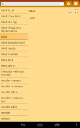 English Igbo dictionary poster 14