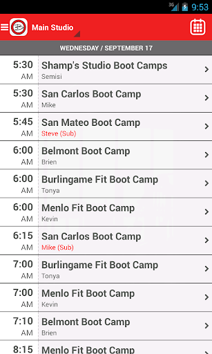 Brien Shamp’s Boot Camps