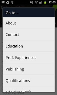 Curriculum Vitae-Tadeu Araujo Screenshots 1
