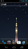 東京天空樹閃閃星光 Live Wallpaper