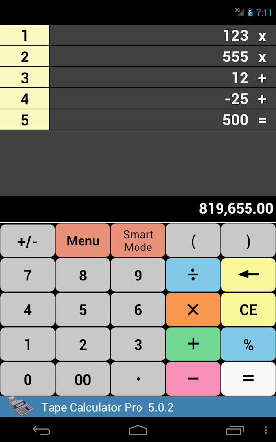 Tape Calculator Pro Android Apps on Google Play