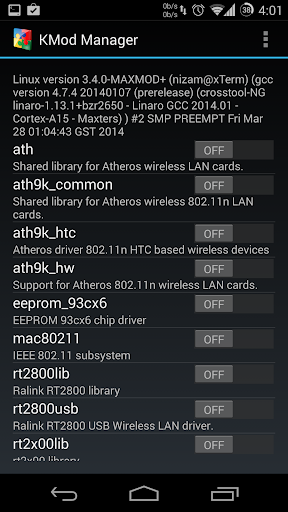 KMod Manager