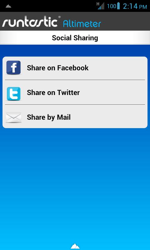 Runtastic Altimeter &amp; Compass Screen 3