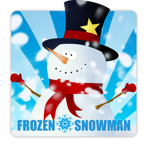 Fun Frozen Snowman LOGO-APP點子