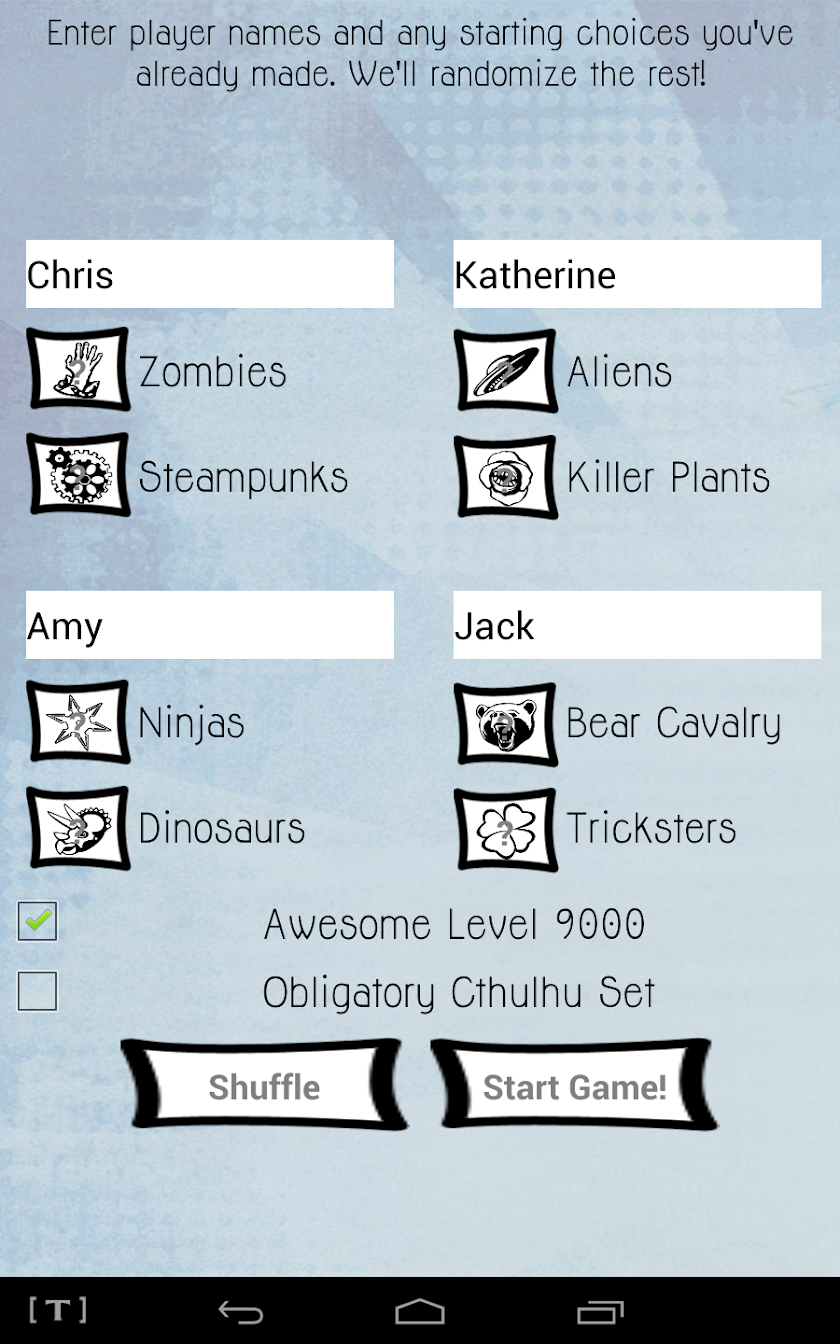 Smash Up Awesomizer Screen 1