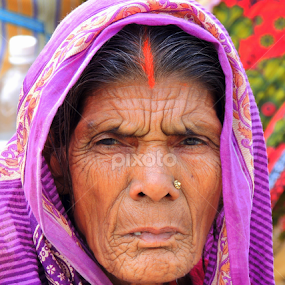 Tired eyes ........ by  Priyanka D - People Portraits of Women