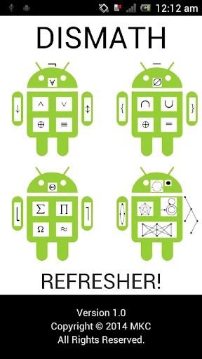 DISMATH Refresher