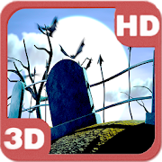 Spooky Halloween Graveyard 3D