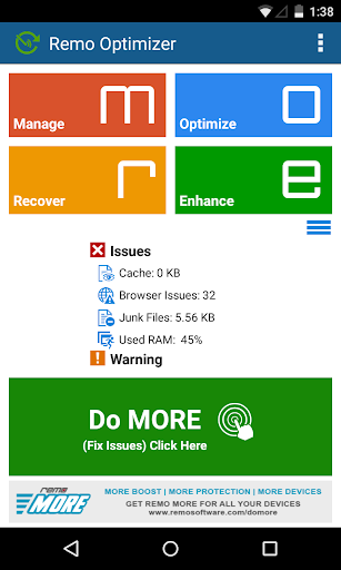 Remo Optimizer - FREE