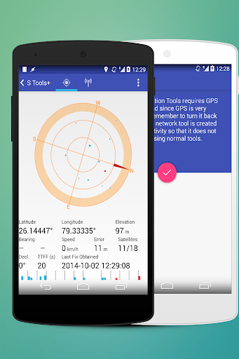 S Tools - Sensors and compass