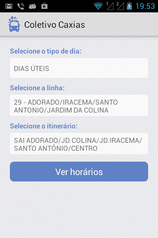 【免費交通運輸App】Coletivo Caxias-APP點子