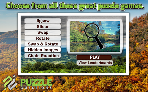 Free Blue Ridge Parkway Puzzle