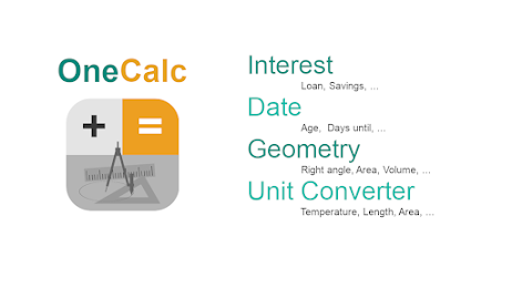 OneCalc+ All-in-one Calculator 1