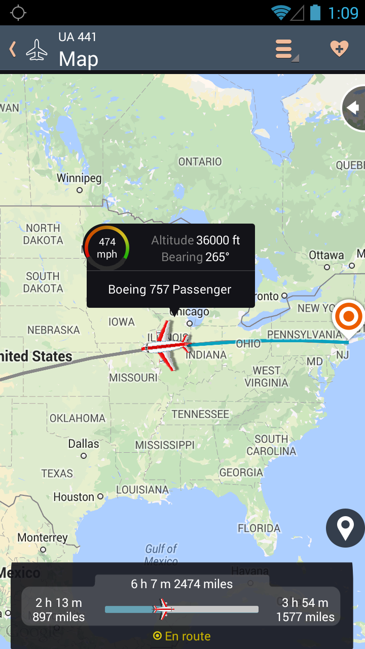 Airline Flight Status Tracker Screen 3
