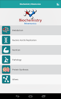 Captura de pantalla de Biochemistry Mnemonics APK #12