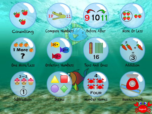 Android application Fun Math for Kindergarten Kids screenshort