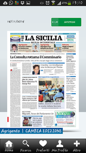 La Sicilia Edicola Digitale