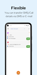 Auto Text: Transfer SMS & Call 3