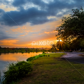 A New Day Begins by Robert Marquis - Landscapes Sunsets & Sunrises