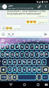 Neon Love Emoji Keyboard Theme(圖4)-速報App