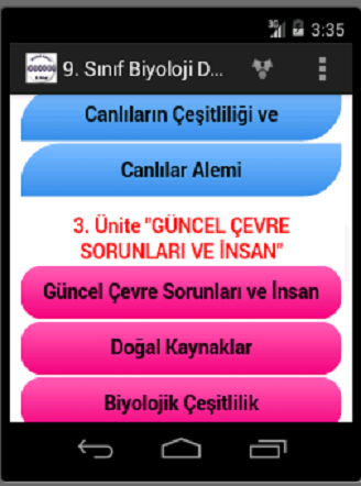 【免費教育App】9. Sınıf Biyoloji Ders Notları-APP點子