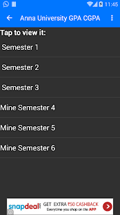 Anna University GPA CGPA R13 Screenshots 12