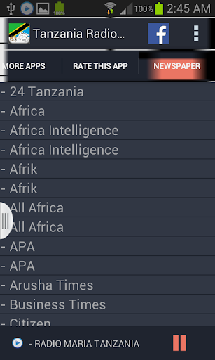 【免費音樂App】Tanzania Radio News-APP點子