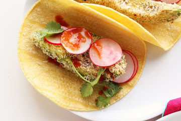 Panko Baked Avocado Tacos