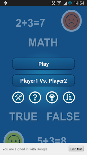 Math True False