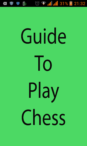 Guide To Play Chess