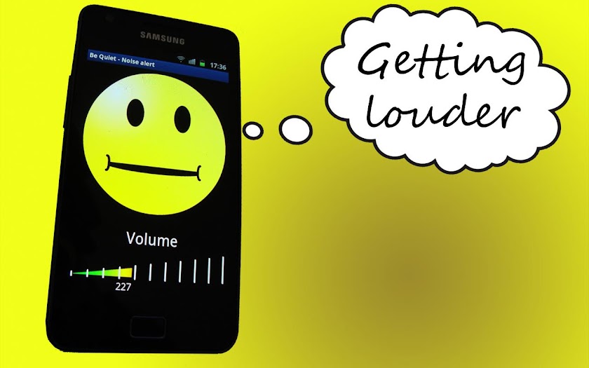 Be Quiet - The noise alert Screen 2