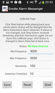 Smoke Alarm Messenger Screenshots 5