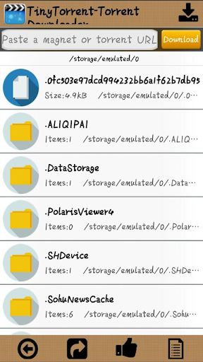 TinyTorrent-Torrent Downloader