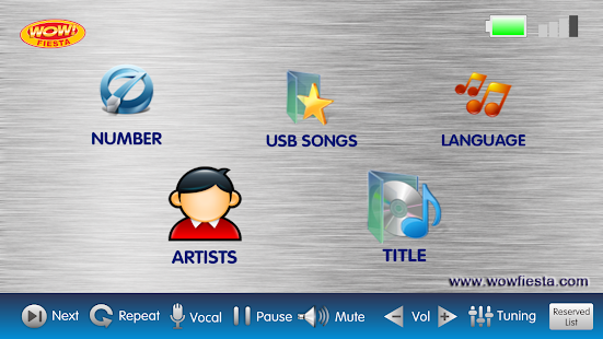 WOW! Fiesta Remote & Song Book Screenshots 3