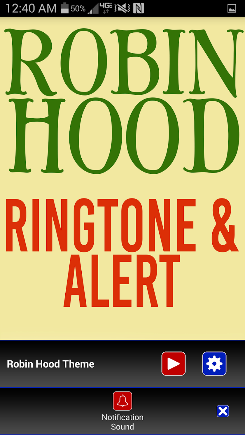 Robin Hood Whistle Ringtone Screen 3