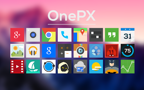 OnePX (GO APEX NOVA TEMA) - Pantalla de miniaturas