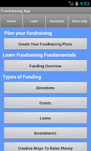 Funding Fundraising Ideas