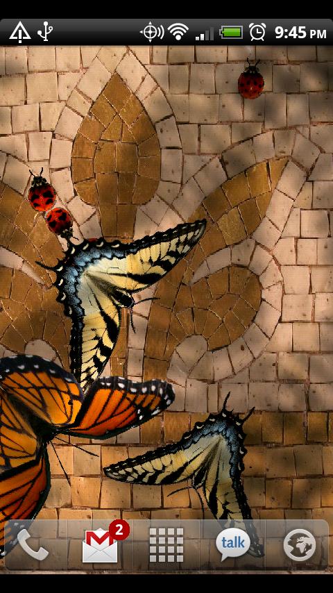 Friendly Bugs Live Wallpaper Screen 3