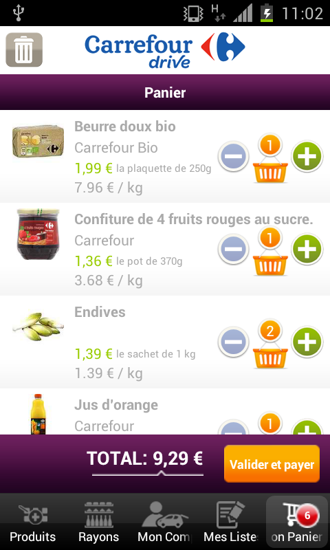 Carrefour Drive Screen 2