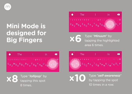 Minuum Keyboard Free + Emoji(圖7)-速報App