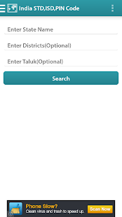 India PIN,STD,ISD Codes Screenshots 0