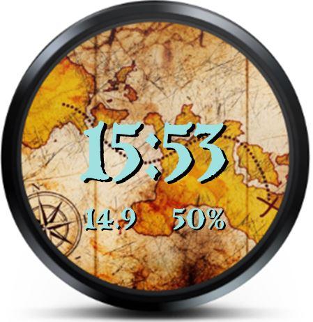 【免費個人化App】Pirate Watch Face-APP點子