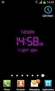 How to download LED Clock Live Wallpaper 1.0 mod apk for pc