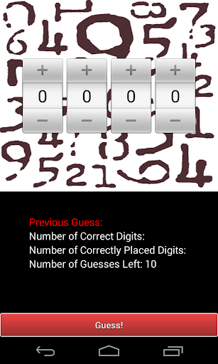 4D10T: Guess the Number