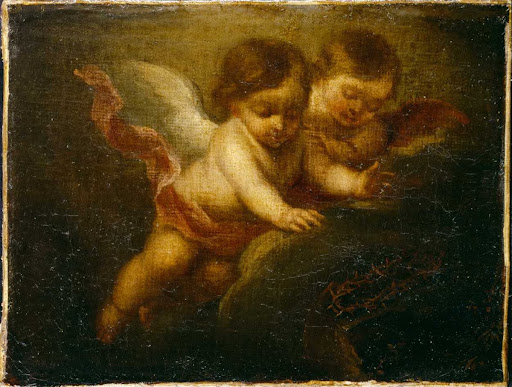 Two Child Angels - Murillo, Bartolomé Estéban — Google Arts & Culture