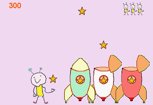 【免費街機App】Emily's Spaceman Doodle Game-APP點子