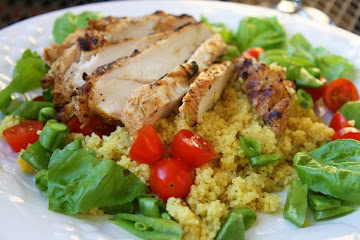 Spiced Chicken with Couscous Salad
