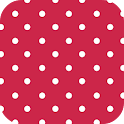 RED POLKA DOT ♥ GO LAUNCER logo