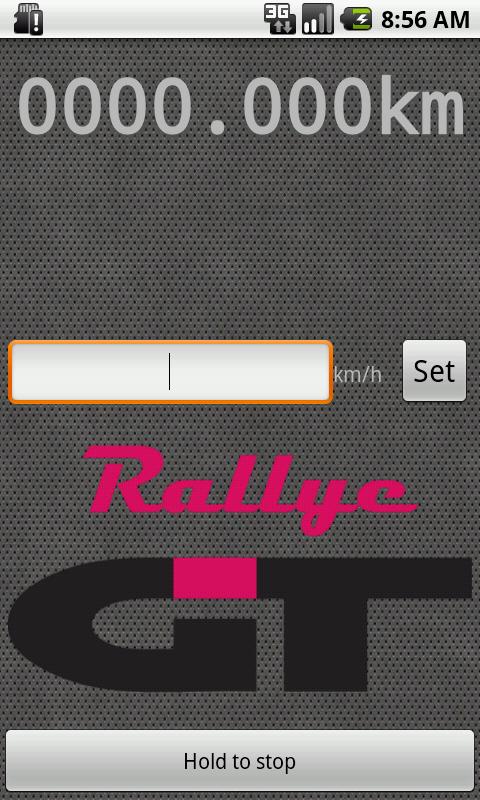 Android application Rally GT screenshort